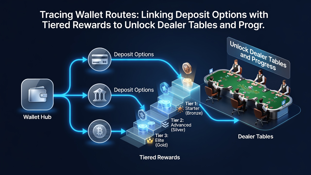 Darstellung von Live-Dealer-Tischen und progressiven Walzengewinnen auf mobilen Plattformen